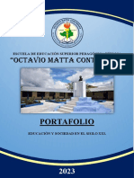 Portafolio Educación y Sociedad PDF
