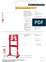 PRESSA IDRAULICA MANUALE DA GARAGE OFFICINA 12 TONELLATE PIEGATRICE OFFICINA - Amazon - It - Auto e Moto PDF