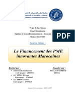 Le Financement Des PME Innovantes Marocaines PDF