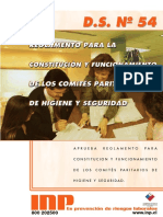 Ds 54 Reglamento de Comites Paritarios PDF 359 Kb