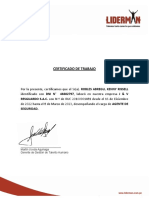 Certificado de Trabajo 46602797 Robles Abregu, Kenny Rissell PDF