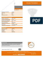 PV. MR16 - Bolardos - MR16-LED - 5.5W - 30 - DataSheet