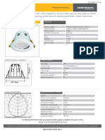PV. Luminarias Tipo Spot - Baños y Áreas Comúnes - Downlight - 5.5W PDF