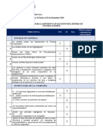 Cuestionario de Control Interno