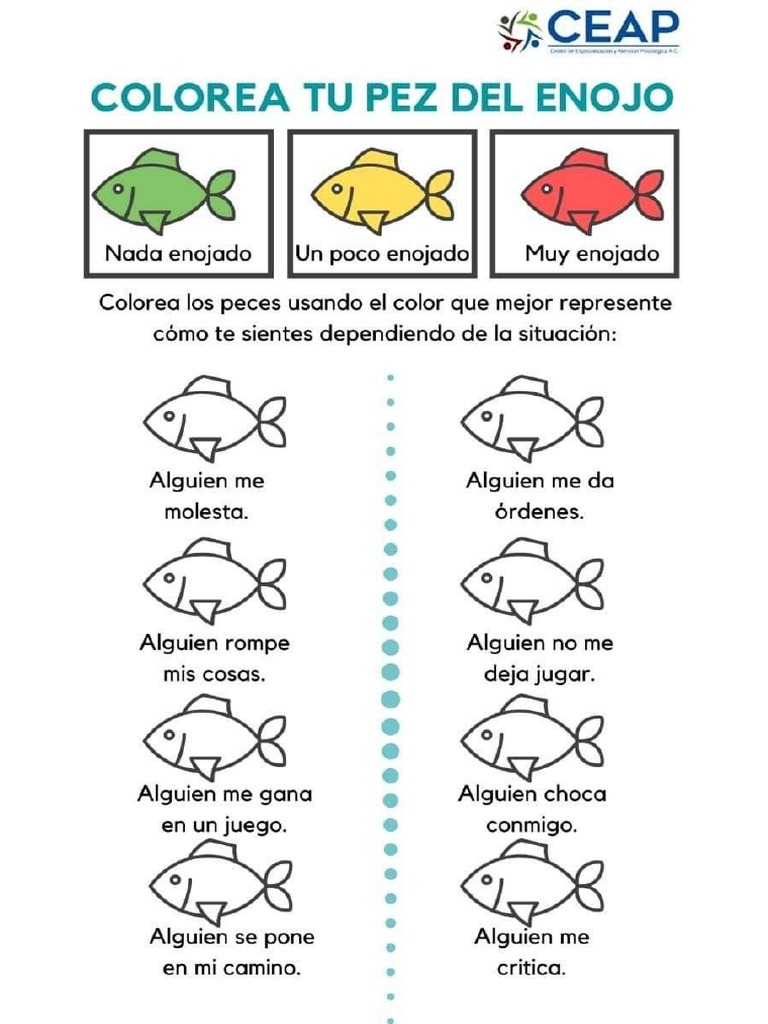 aCTIVIDADES PARA TRABAJAR LAS EMOCIONES | PDF