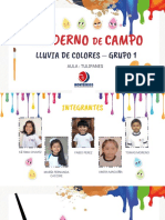 CUADERNO DE CAMPO GRUPO 1 - Lluvia de Colores PDF