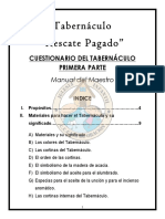 Tabernaculo-1-Cuestionario-Alumno-Casa de Oración Mexico PDF