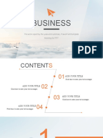 Simple and Elegant Clouds Generic PPT Templates