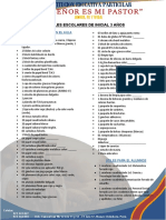 Utiles Escolares 3 Años PDF