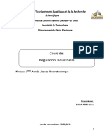 Regulation Cours PDF
