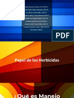 Papel de Los Herbicidas PDF
