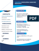 Curriculum Vitae, Valeria Oseguera PDF