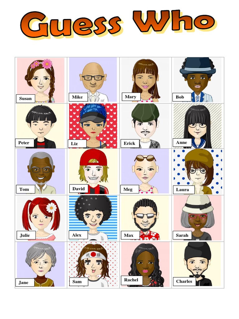 Guess Who Boardgame PDF | PDF