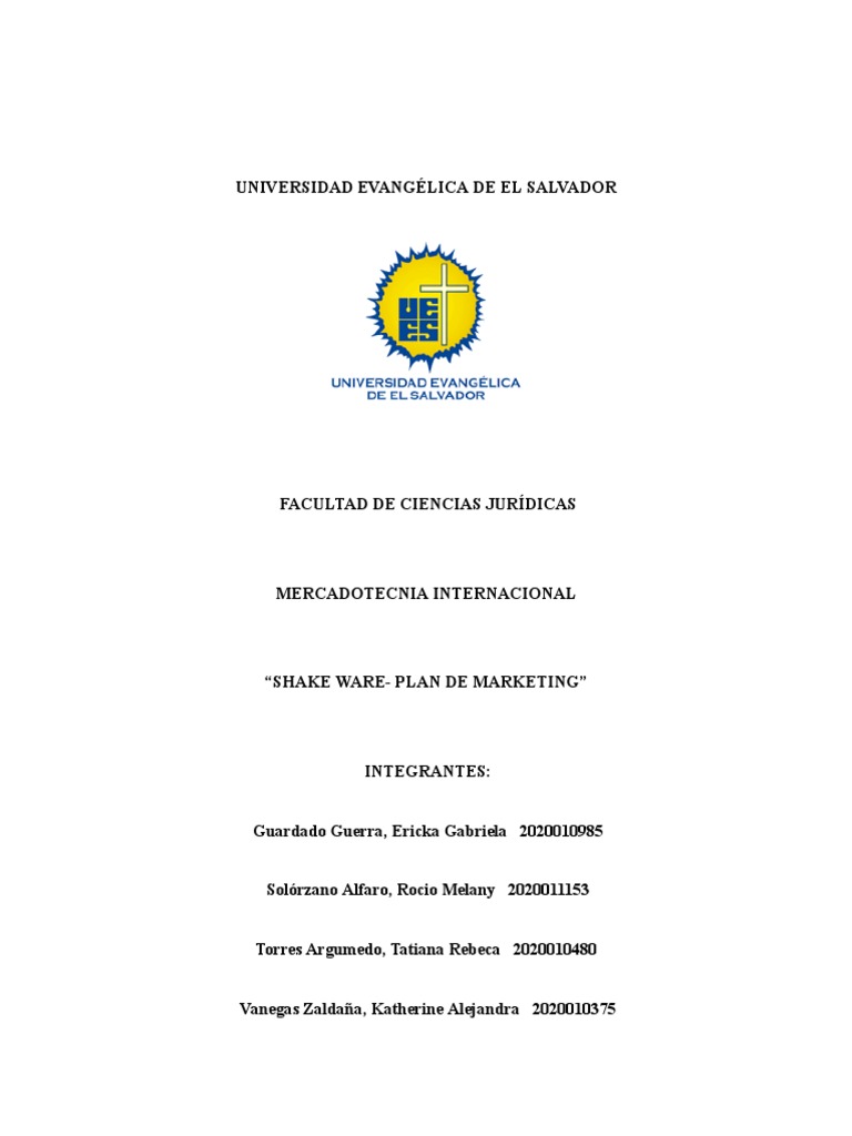 3 shake ware plan de marketing pdf marketing las compras en l nea