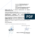 Escrito - Solicito Celeridad - Exp - 17062-2013 - Fidelia PDF