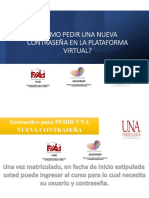 Cómo Pedir Una Nueva Contraseña en La Plataforma Virtual PDF