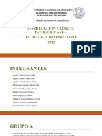 Correlación clínico-patológica de adenocarcinoma pulmonar in situ