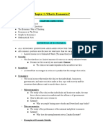 Chapter 1 - What Is Economics