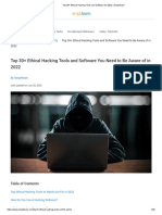 Top 30+ Ethical Hacking Tools and Software For 2022