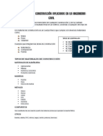 Materiales de Construcción Aplicados en La Ingenieria Civil