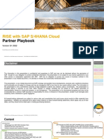RISE With SAP S4HC Partner Playbook - (March 2022) PDF