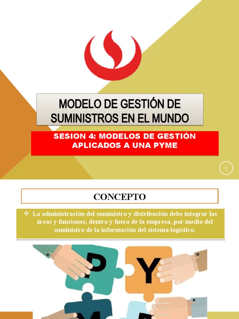 SESIÓN 4 Modelos de Gestión Aplicados A Una Pyme | PDF | Logística ...