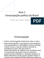 aula 1 emancipação do Brasil.ppt