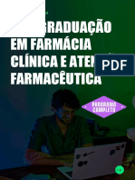 PDC22 - Pós-Graduação em Farmácia Clínica e Atenção Farmacêutica