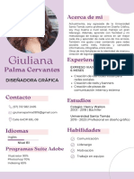 Hoja de Vida GiulianaP PDF