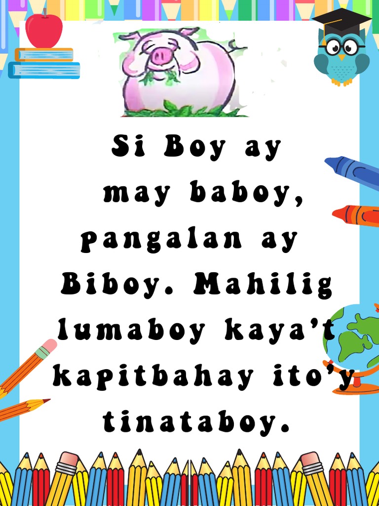 Tagalog Tongue Twister Tagalo…