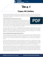 Tema 1 Origen Del Quechua PDF