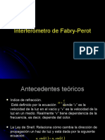 013 Interferometro Fabry Perot