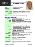 Download Arturo B del Ayres Curriculum Vitae  Resume by Arturo Brondial del Ayre SN6426603 doc pdf