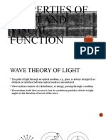 Properties of Light and Visual Function