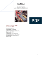 Rappels Sur Les Harmoniques de Courants Et de Tensions - Cours - Power Electronics Devices and Control - ET4 PDF