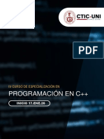 ENE 4CDE Programacin en C - CTICUNI2020 PDF