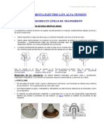 LIT 600 - Tema 4 - APARAMENTA ELÉCTRICA EN AT - AISLADORES DE LT PDF