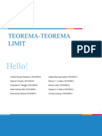 Teorema-Teorema Limit