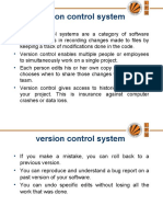 Essential features and benefits of version control systems