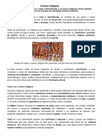Cultura Indígena - Características e Curiosidades - Brasil Escola PDF