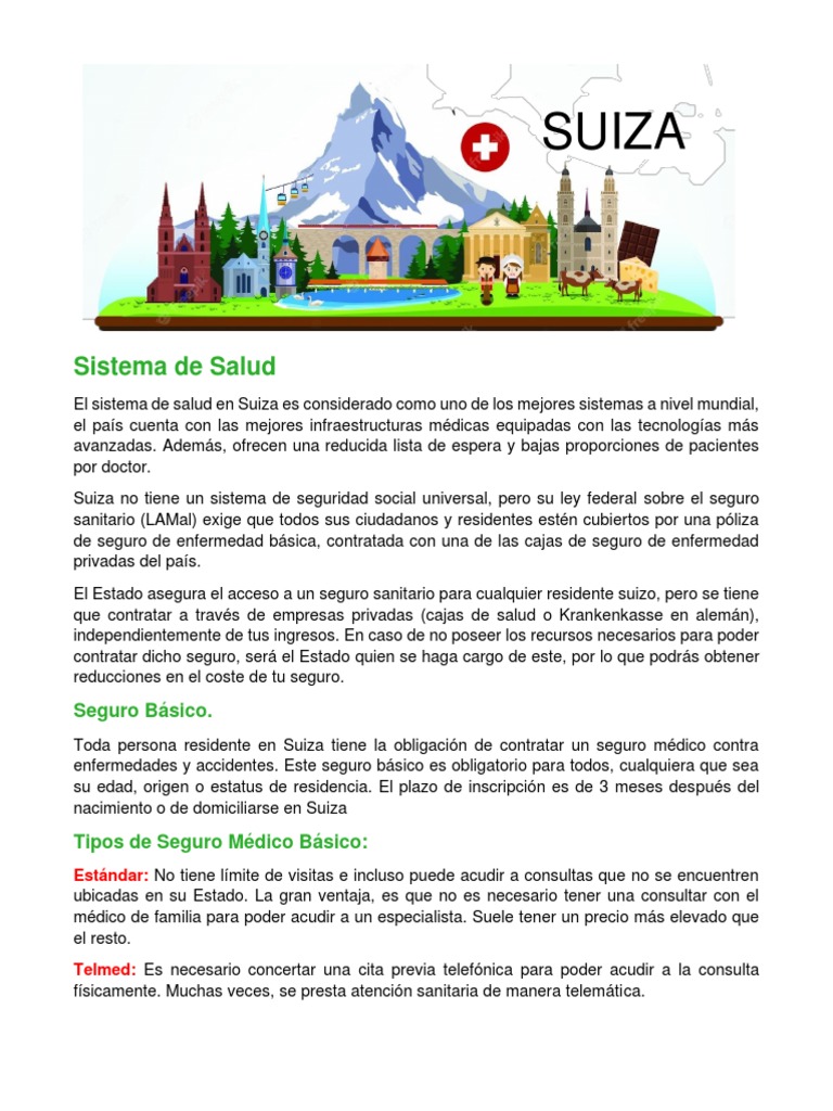 Sistema de Salud en Suiza PDF