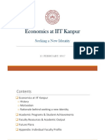 IIT Kanpur Economics Syllabus PDF