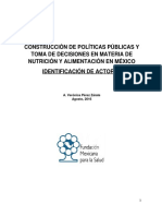 5 - La Construcción de Las Políticas Alimentarias y Nutrición Ok