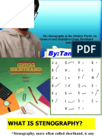 Gregg Shorthand: An Advanced Simplified System