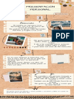 Infografía de Proceso Proyecto Collage Papel Marrón