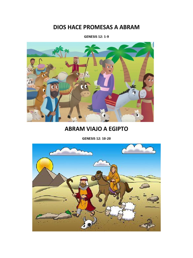 La promesa de Dios a Abraham y el nacimiento de Isaac | PDF