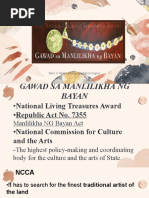 16 Gamaba Awardees | PDF | Weaving | Philippines
