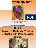 2020 Myers AP - Thinking Critically With Psychology