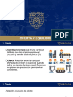 Oferta y Equilibrio PDF