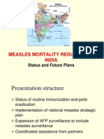 Measles Mortality Reduction in India: Status and Future Plans